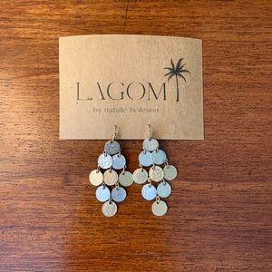 Gold Dangle Earrings